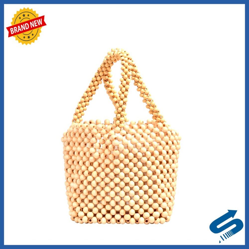 Handmade Beaded Clutch Evening Bag Small Tote Retro Elegant Party Purse